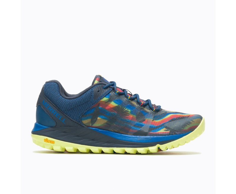 Chaussures Trail Running Merrell Antora 2 Rainbow Mountain 3 Larges Largeur Femme Multicolore | 6475-BQSTE